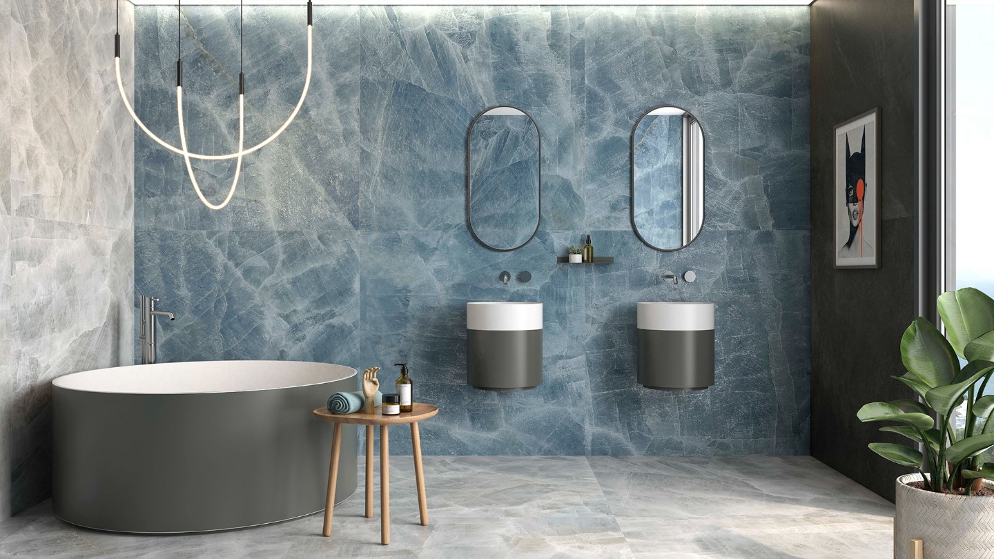 60x120 FROZEN BLUE LAPPATO