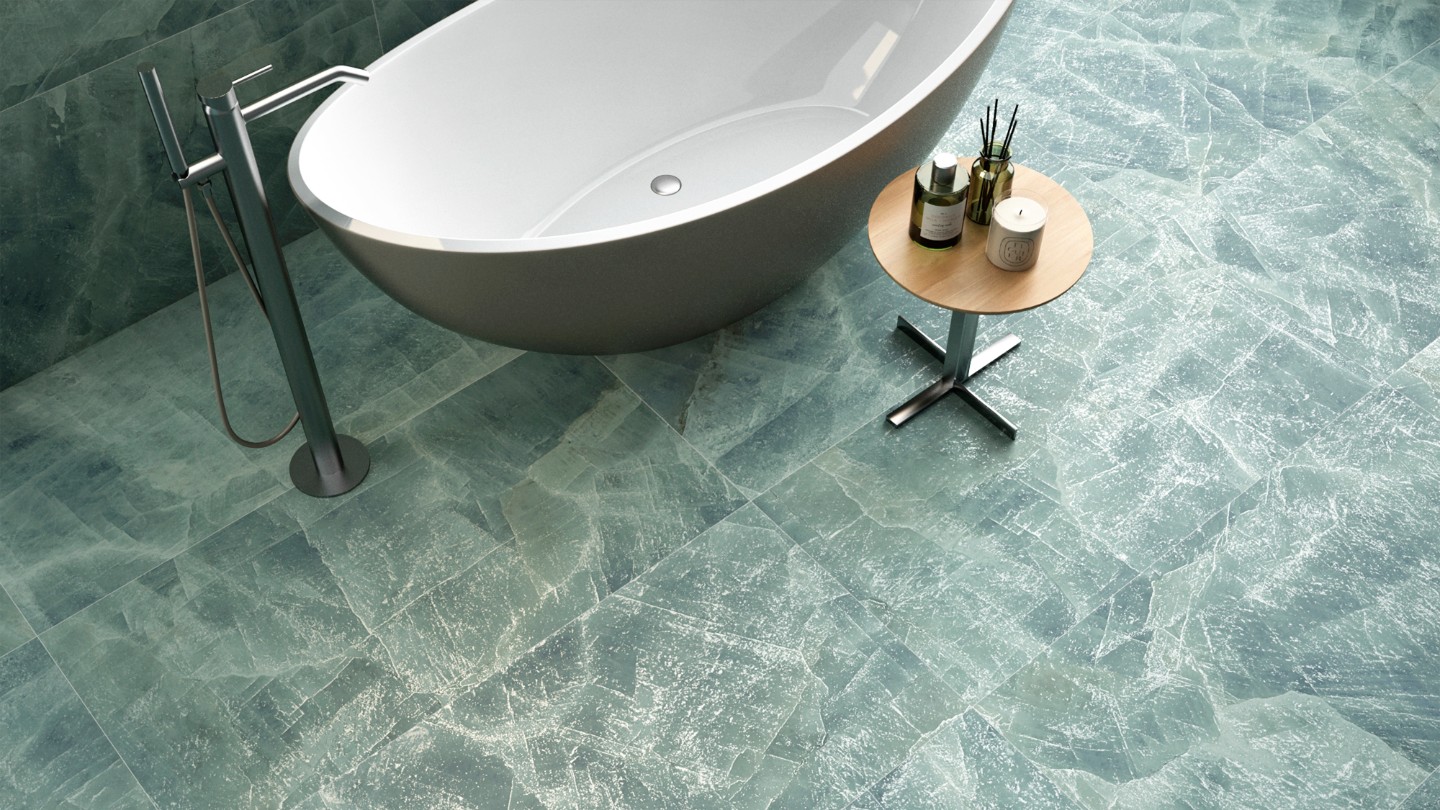 60x120 FROZEN MINT LAPPATO