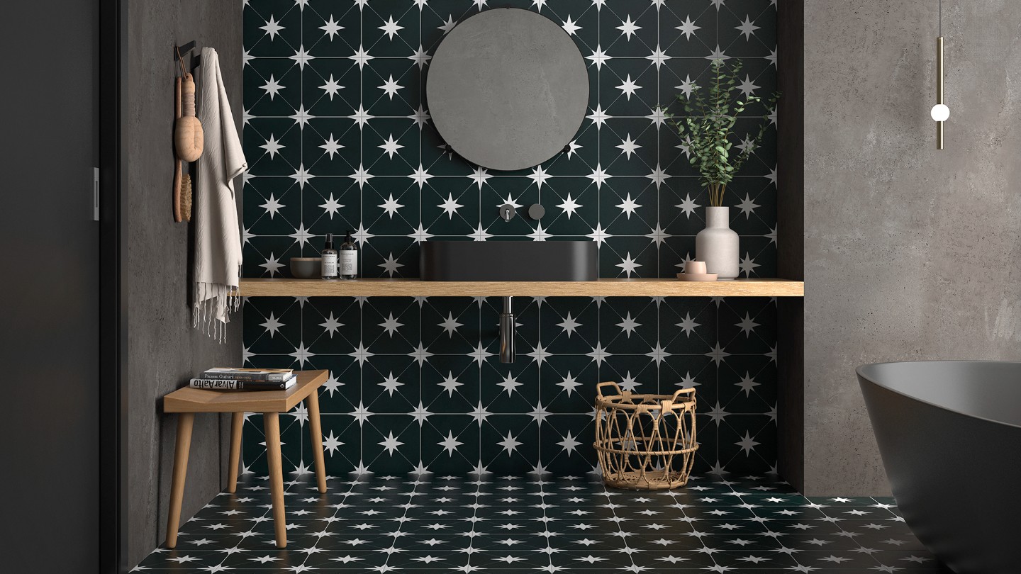 22.3x22.3 PONENT BLACK