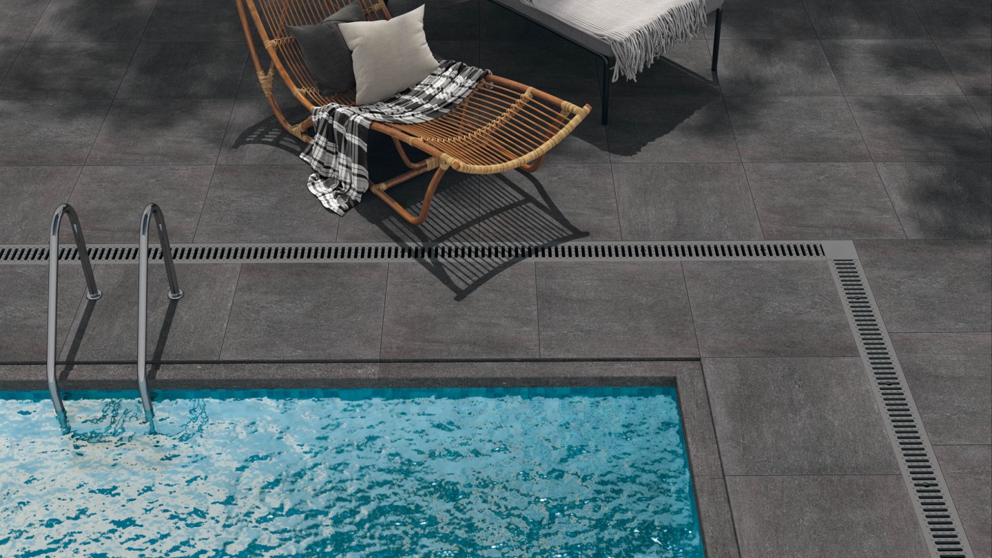 60x60 LEONARDO ANTHRACITE 20mm