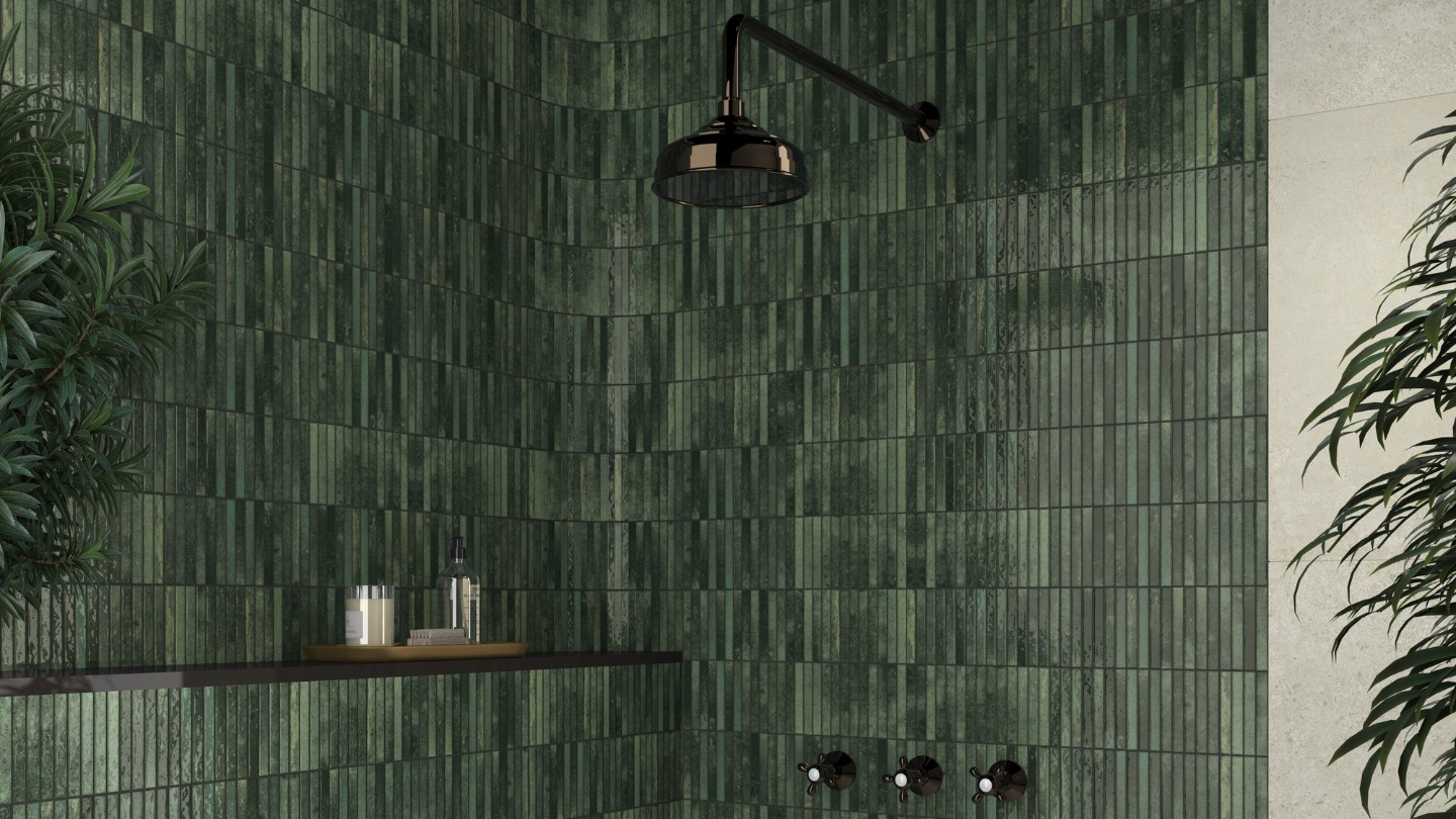 KIT-KAT MOSAIC GRASS GLOSSY 11,5X23,1